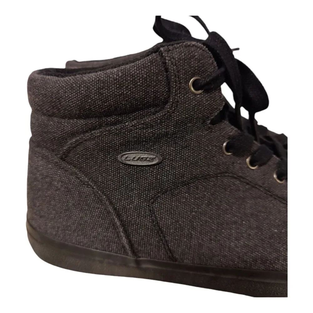 Lugz King Men's High Top Sneakers Slate Gray Casual Size 13